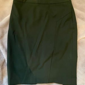 The Limited Forest Green Pencil Skirt